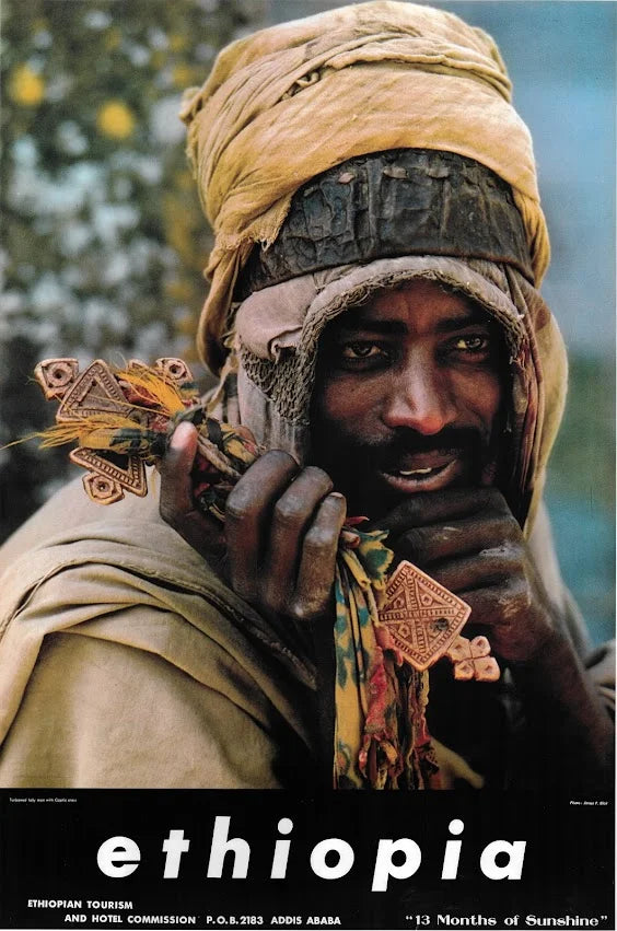 Turbanned Holy Man - 13 month of Sunshine (Poster sized 39 inches x 26.5)